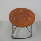 Tabouret métallique industriel