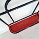 Cloakroom metal coat rack with balls from the 60s