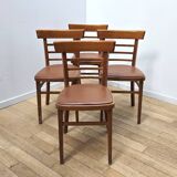 Set of 4 TON bistro chairs