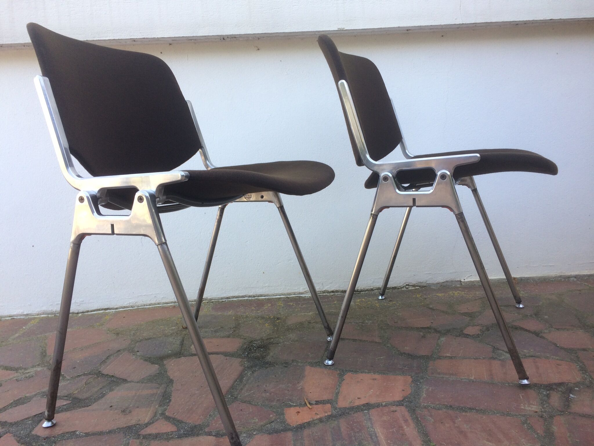 Chairs  DSC106 by Giancarlo Piretti for Castelli 1970