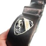 Art deco roger guérin bouffiloux ceramic cross