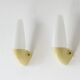 Yellow Ceramic Model 6035 Lamps by Stig Carlsson for Ifö, 1960s, Set of 2