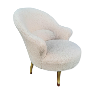 fauteuil crapaud tissu