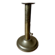 Old brass pull candle holder