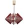"Rozwój" Kłobuck hanging string lamp, Polish design from the PRL 1970