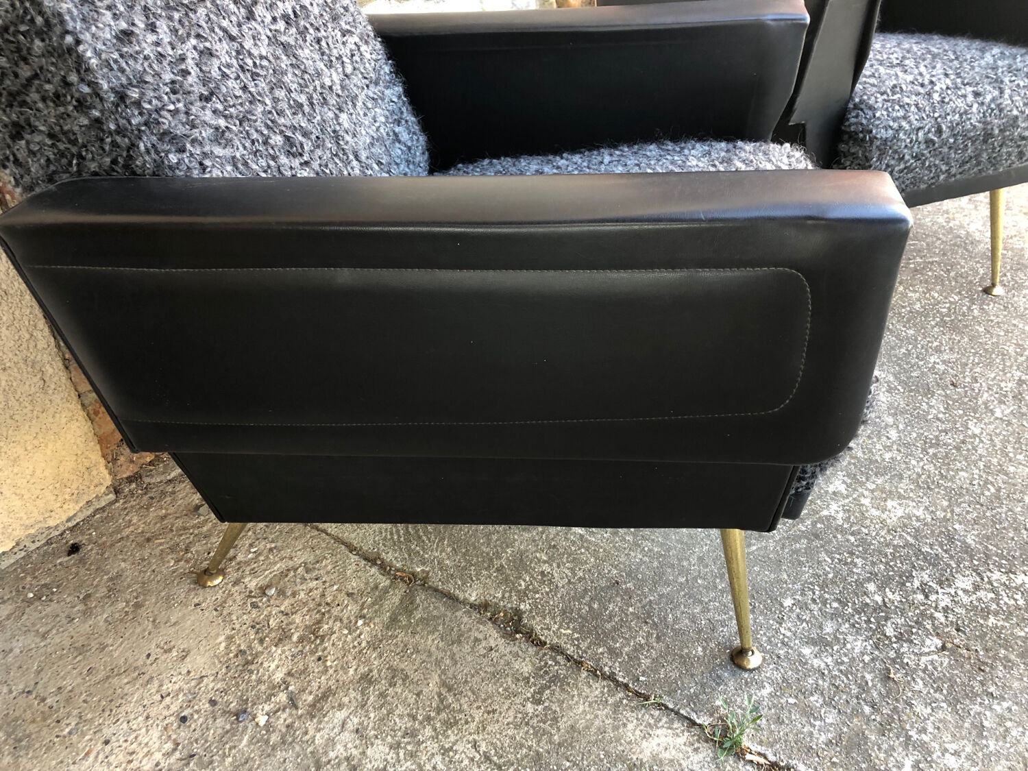 Pair of armchairs 60's