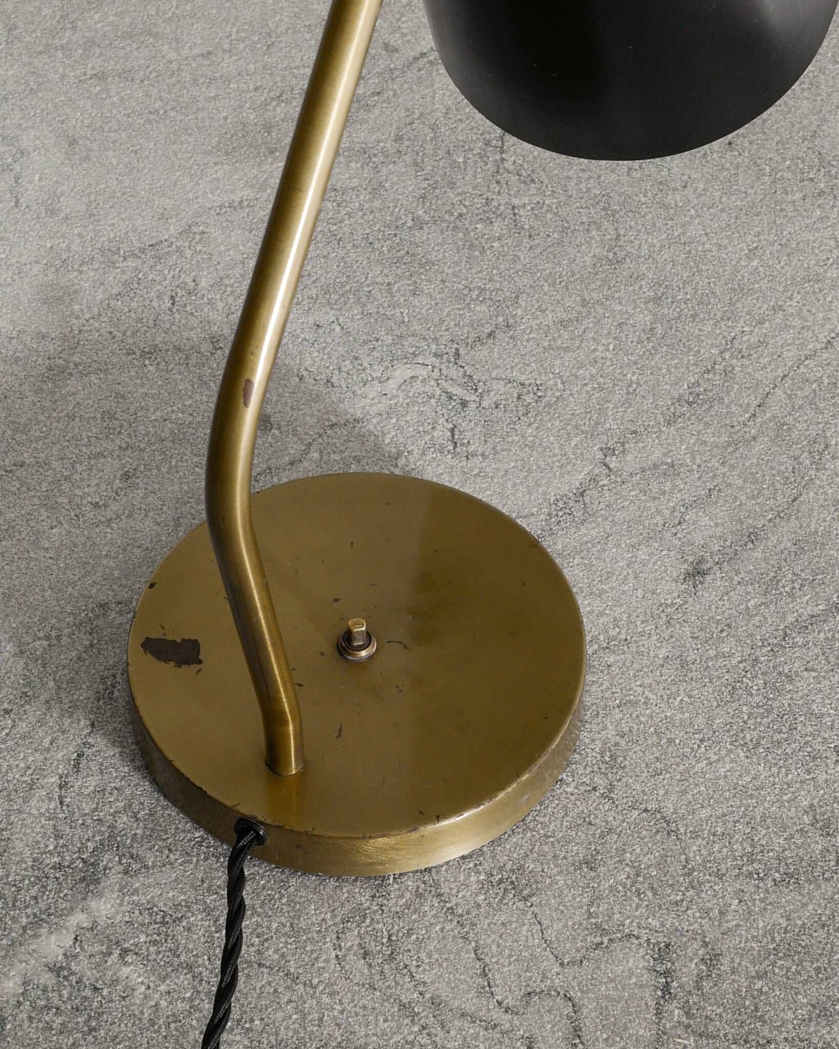 Vintage Mid Century Desk Table Lamp by Greta Magnusson-Grossman, 1950s