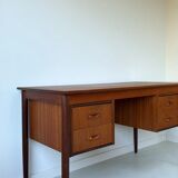 Vintage teak wooden desk
