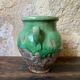 Green grease pot