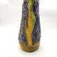 Vase en majolique d'art figuratif daté de 1957 signé Agostino Pastene