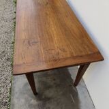 Antique rustic farmhouse table made in the 1900s - 1.54m