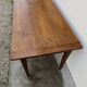 Antique rustic farmhouse table made in the 1900s - 1.54m