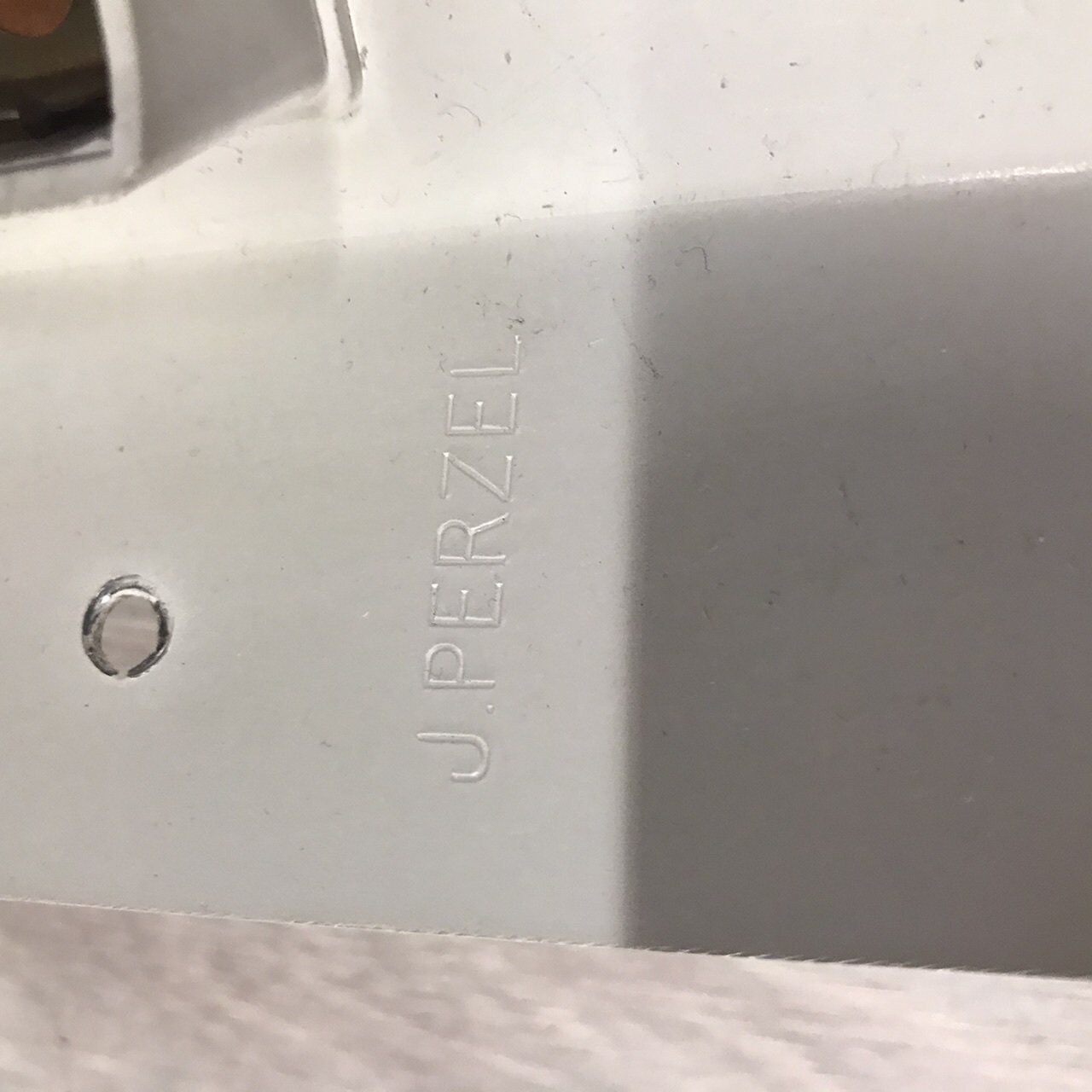 Pair of vintage Perzel angle wall light