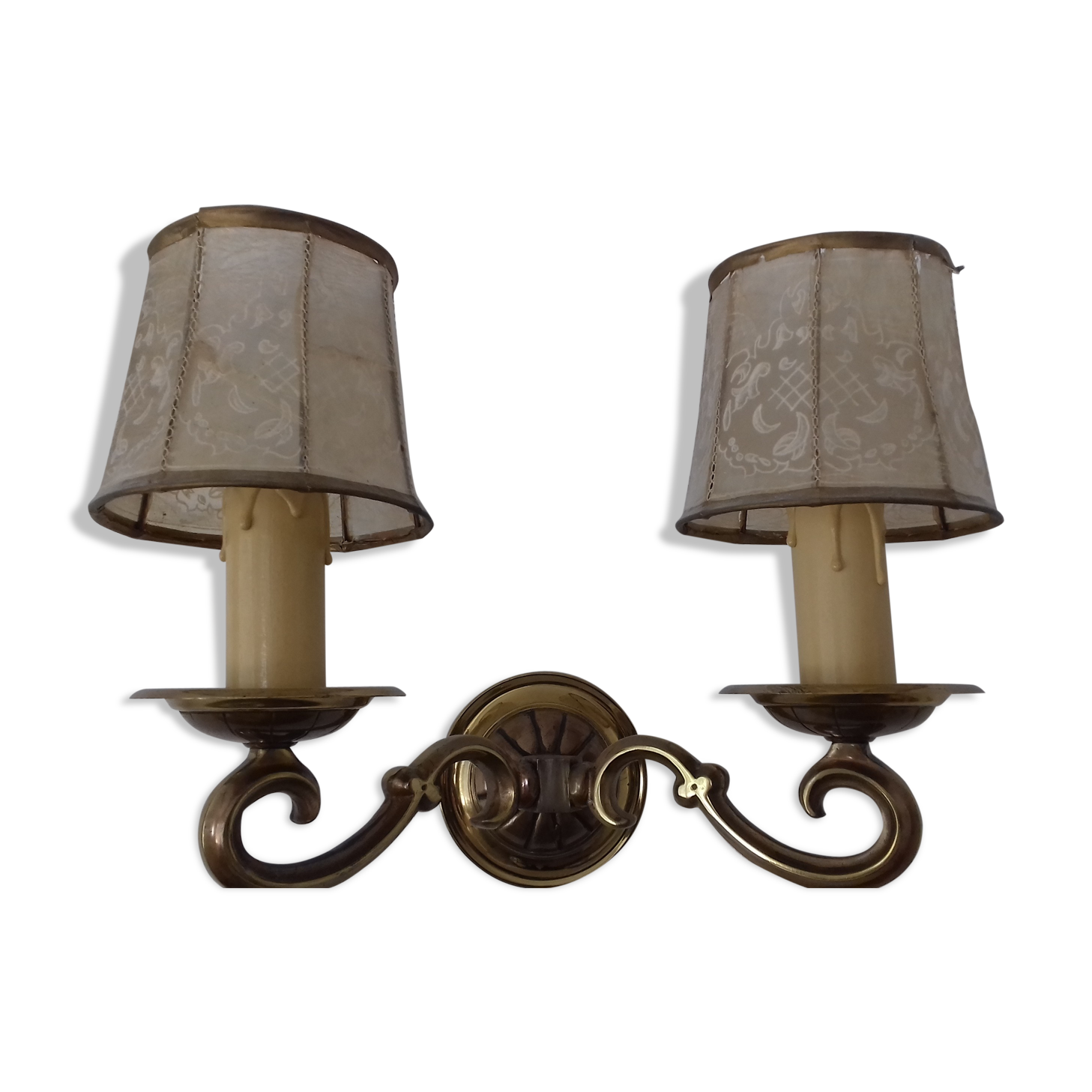 Regency style bronze wall light Luminaires Petitot