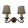 Regency style bronze wall light Luminaires Petitot