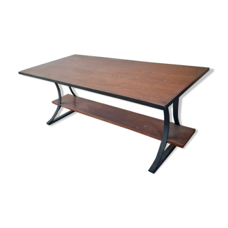 Vintage wood coffee table