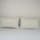Set of 2 vintage embroidered cushion covers 41x61 cm