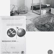 Bamboo and wicker armchair by Janine Abraham & Jan Dirk Rol 1958