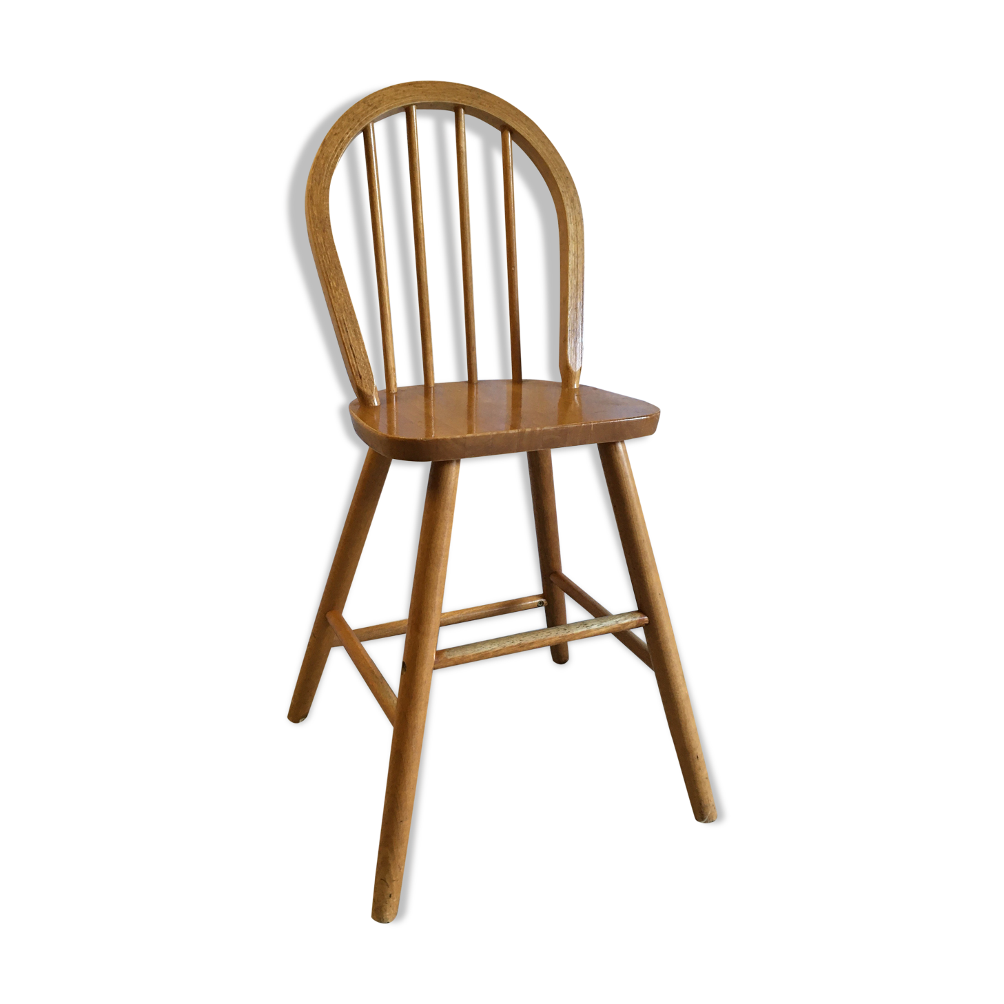 Scandinavian-style children's high chair