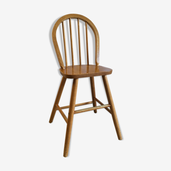 Scandinavian-style children's high chair