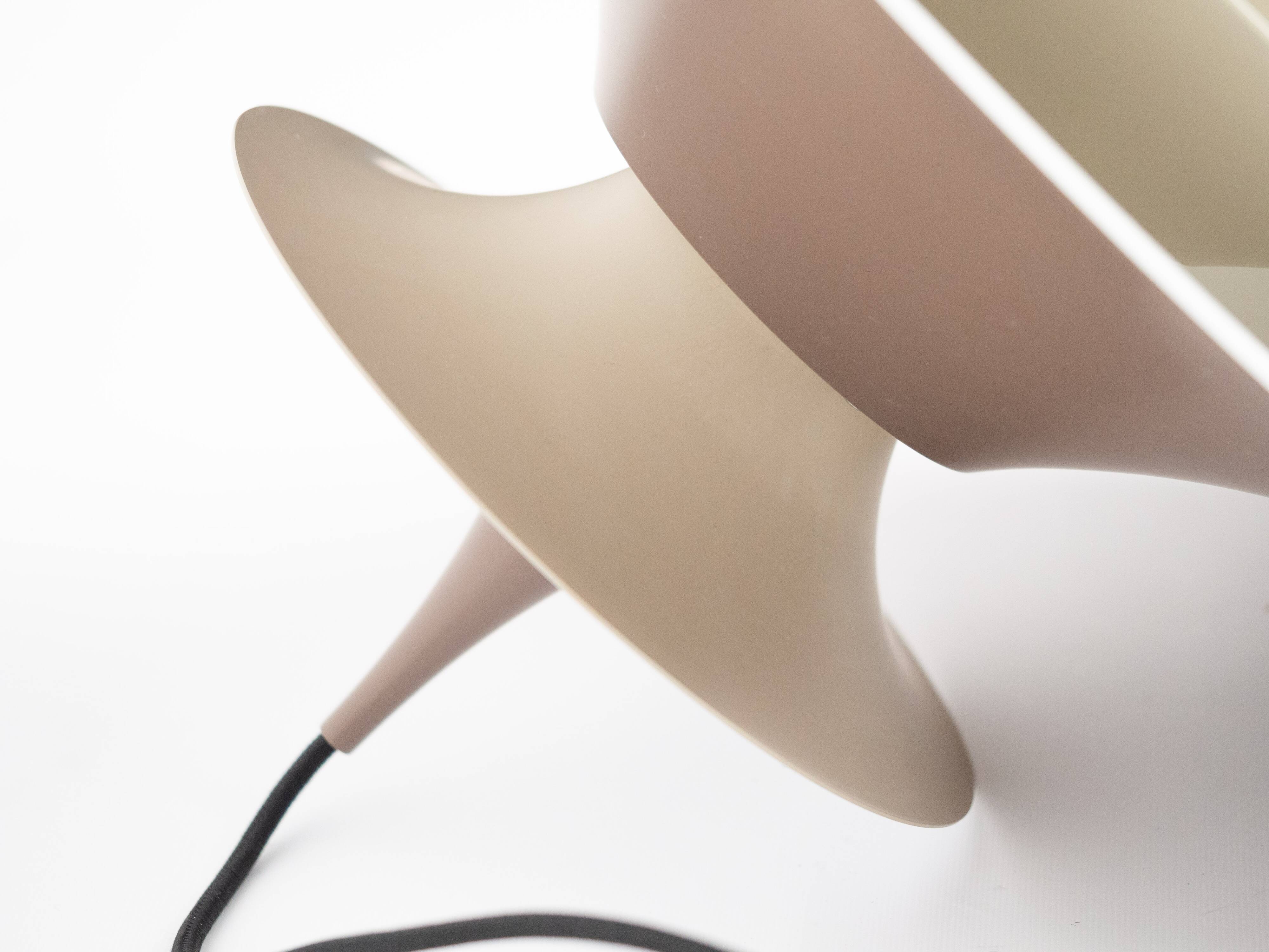 Danish vintage pendant lamp Radius by Erik Balslev, Fog og Morup, 1977