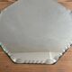 Vintage octagonal beveled mirrors
