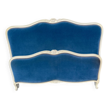 Lit capitonné Louis XV