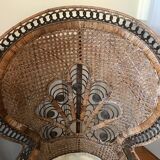 Armchair Emmanuelle peacock