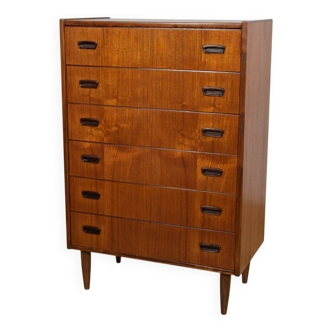 Mid-century teak dresser, Denmark, 1960s