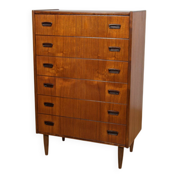 Commode en teck, Danemark années 1960
