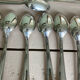Set of 12 vintage soup spoons Arr deco Argental
