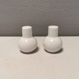 Bing and Grondahl (B&G) Salt and Pepper set No 531/541 model Casablanca estimated 1950s Denmark.