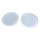 Dessous de bouteille  en verre dépoli,  set de 2