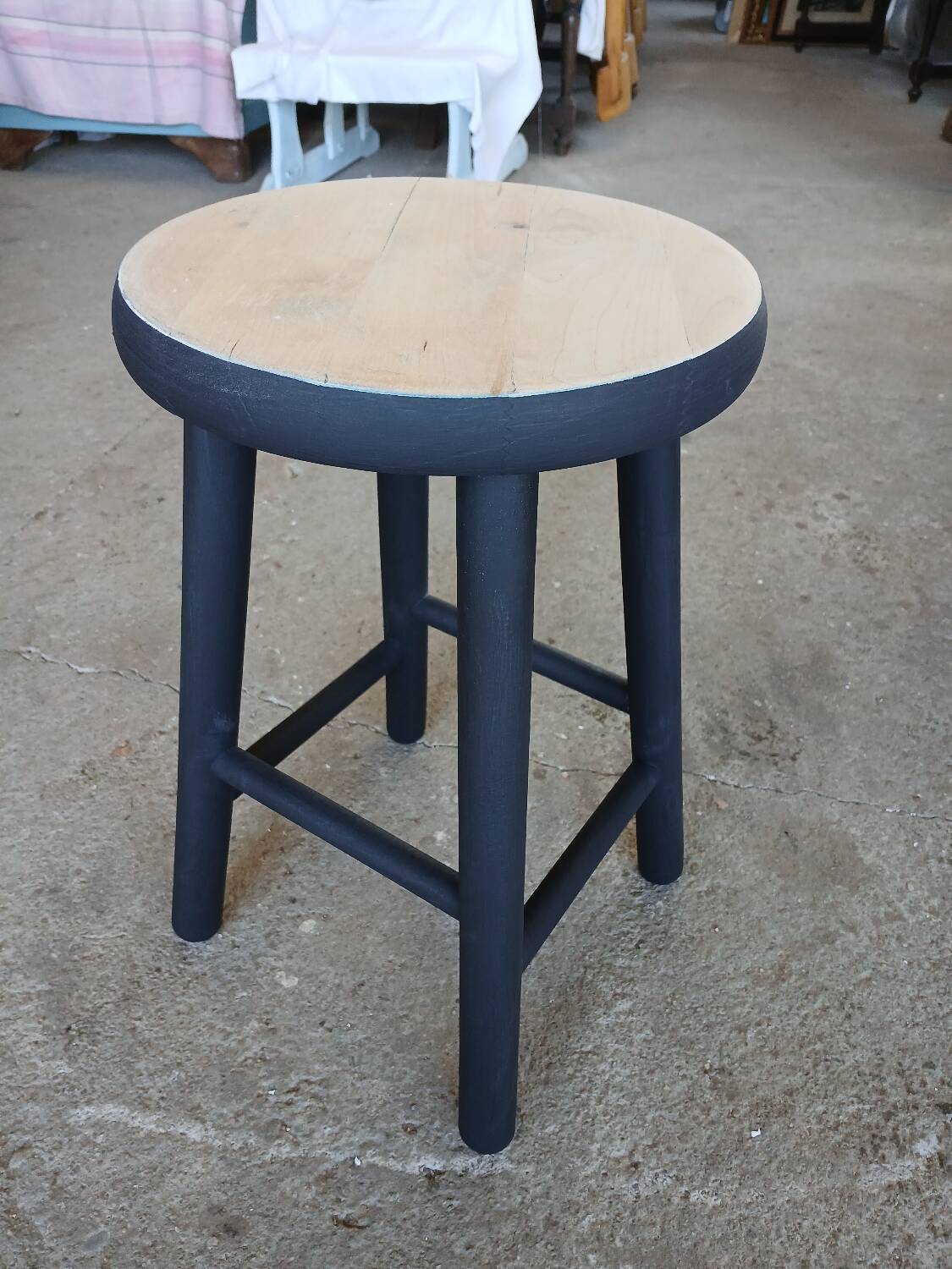 Antique 4-legged stool