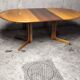 Table scandinave vintage années 60
