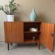 Vintage Scandinavian teak sideboard from the 1960s