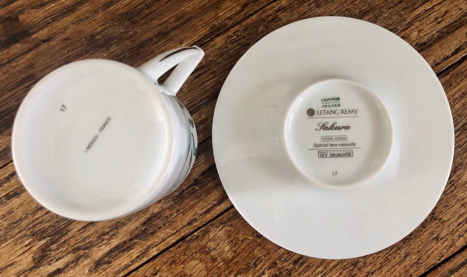 Porcelain coffee service by Rémy Letang
