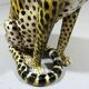 Vintage terracotta Cheetah, Italy 1960