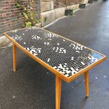 Coffee table in mosaics, Germany around 1960