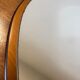 Wooden psyche mirror, 92x59 cm