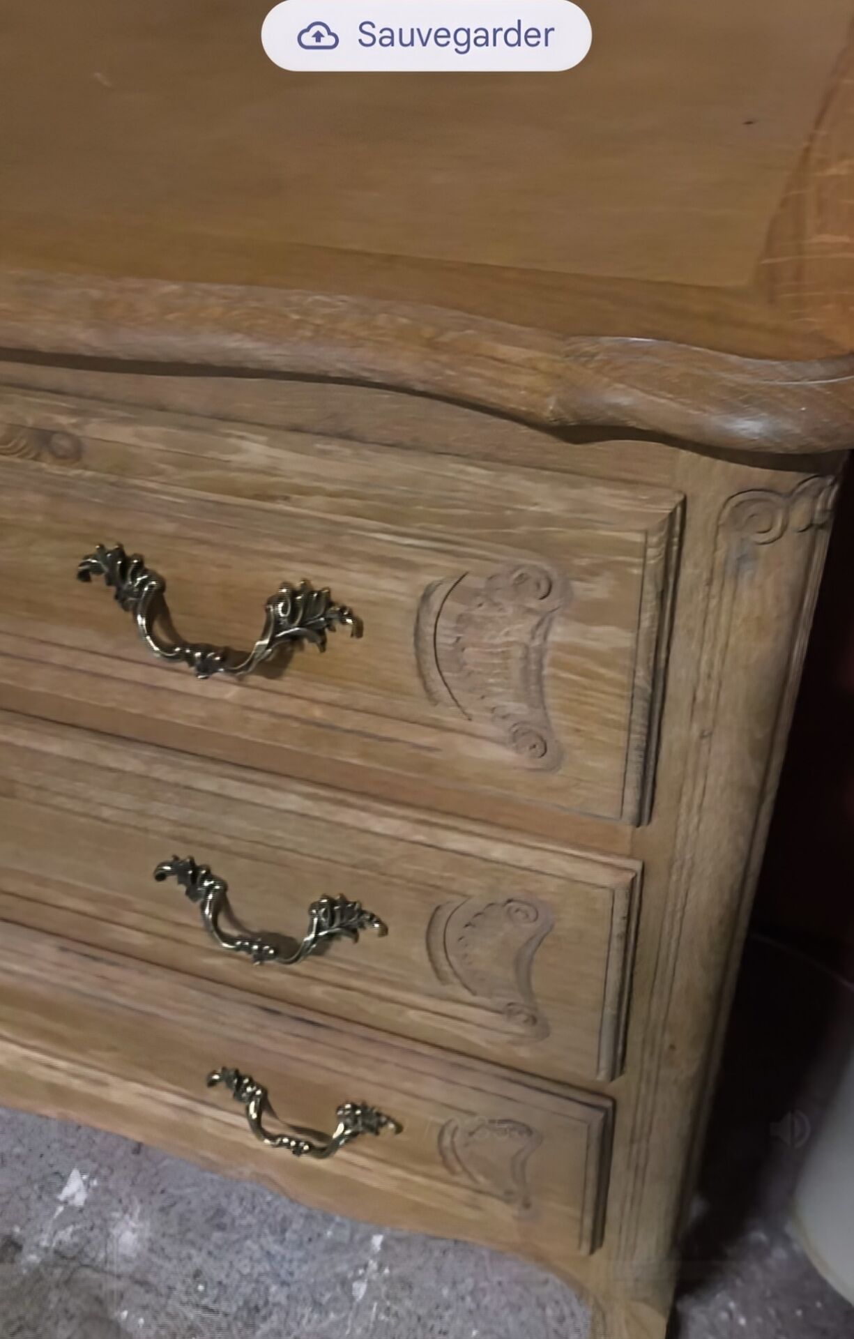 Commode chêne