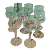 GLASSES FROM CHINON RABELAISIAN – TOURAINE – VINTAGE GLASSWARE