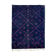 Modern Moroccan carpet dark blue