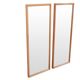 Suite of two Danish mirrors by Aksel Kjersgaard model 145