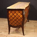 20th century French Louis XV style inlaid commode