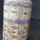 Ceramic pot signed verdenet, vallauris 1970
