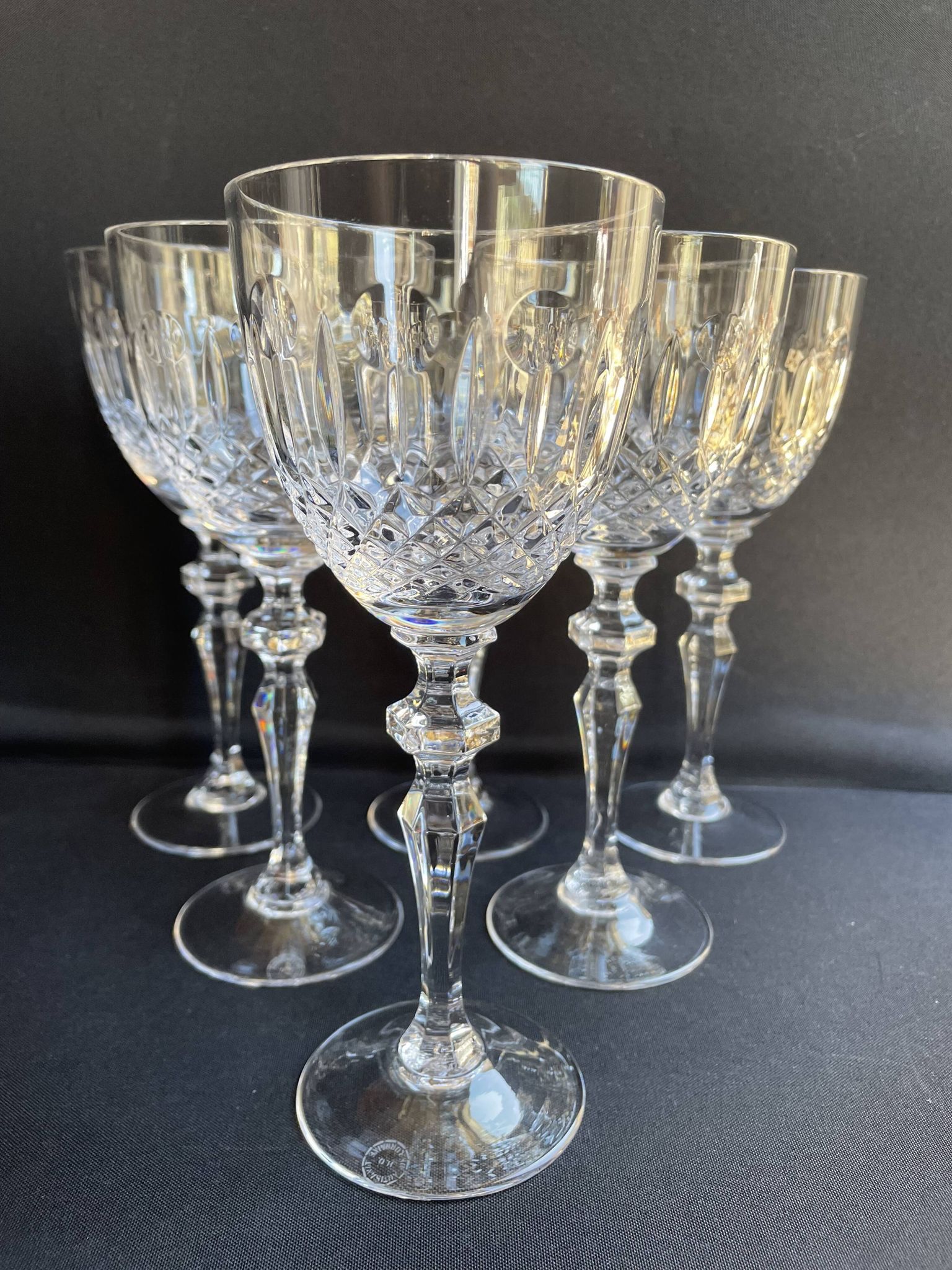 Red wine glasses Théodore Heitzman