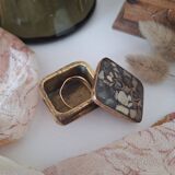 Vintage rectangle ring box
