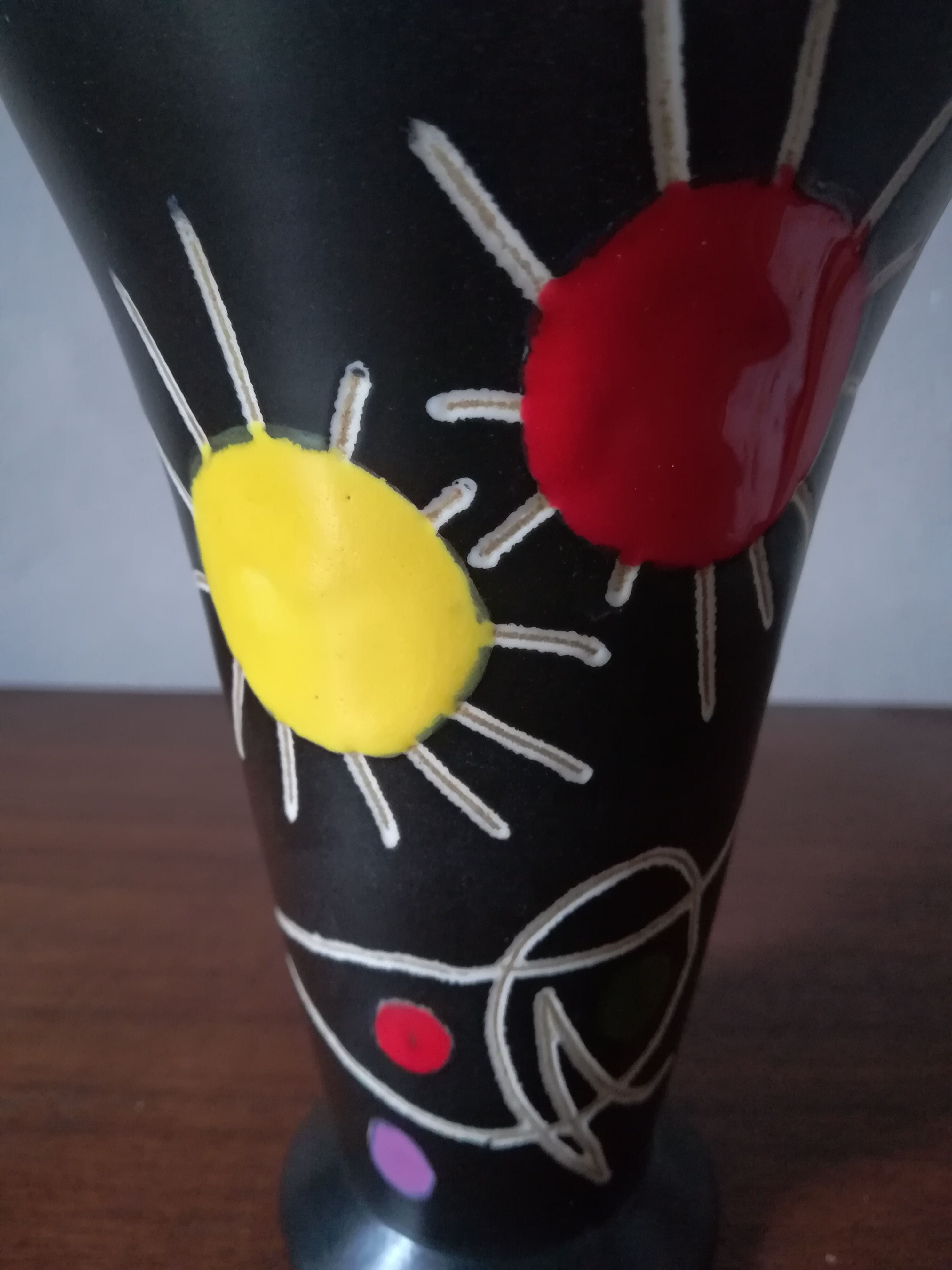 50s Vallauris cone vase