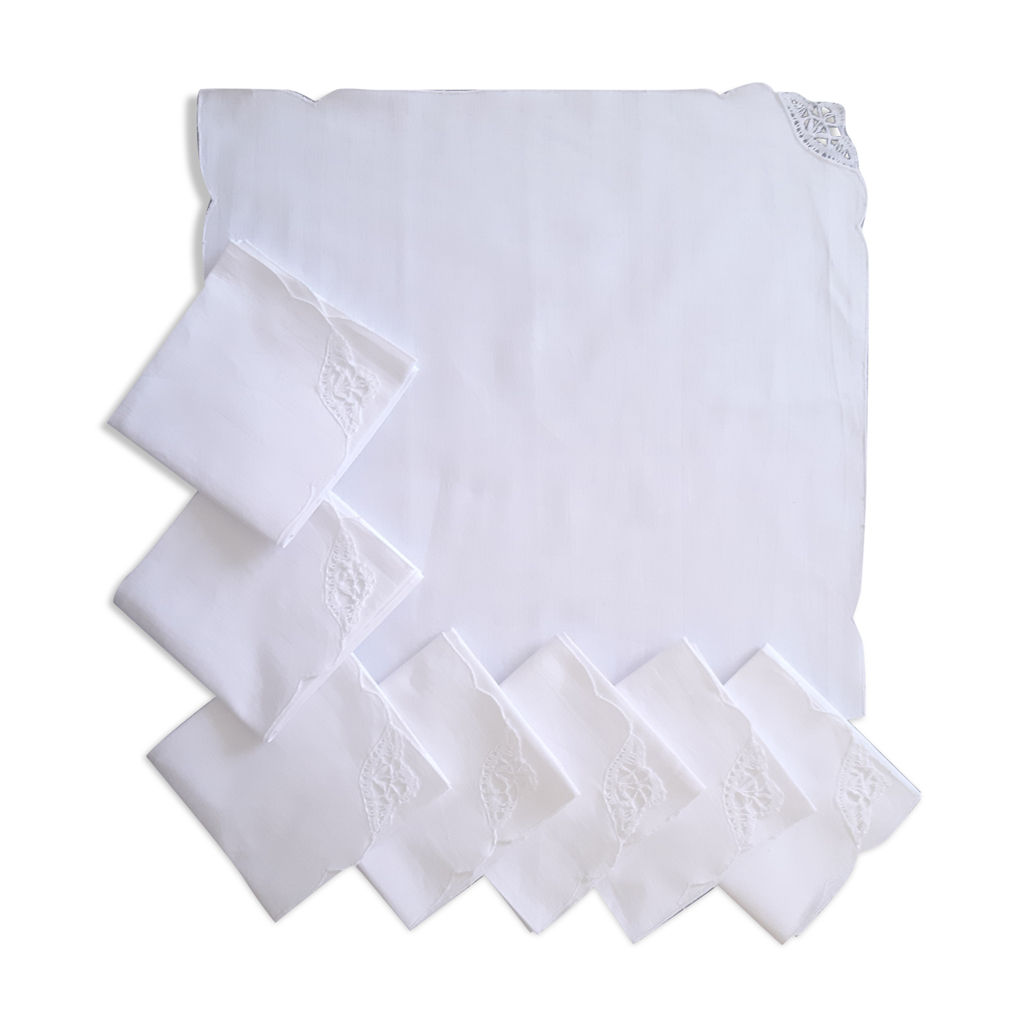 8 serviettes